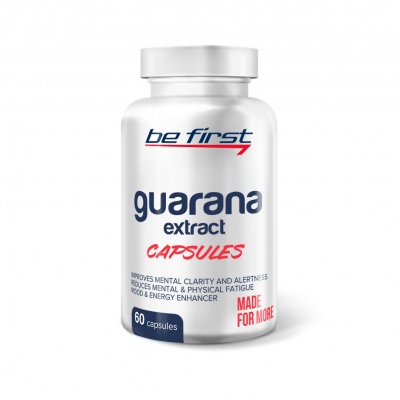  Be First Guarana Extract Capsules 60 