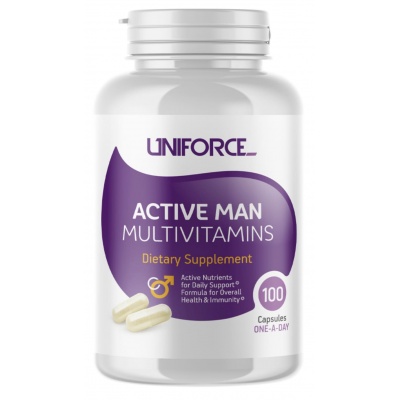  Uniforce Uniforce Active Man Multivitamins 100 